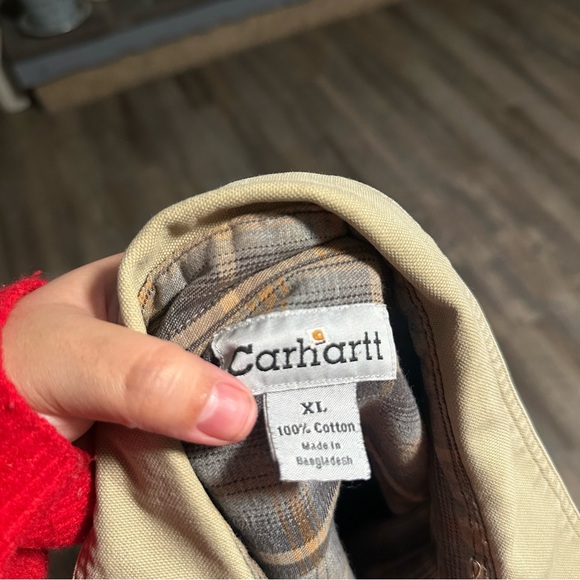 Men’s Carhartt vintage Distressed jacket - Picture 4 of 4